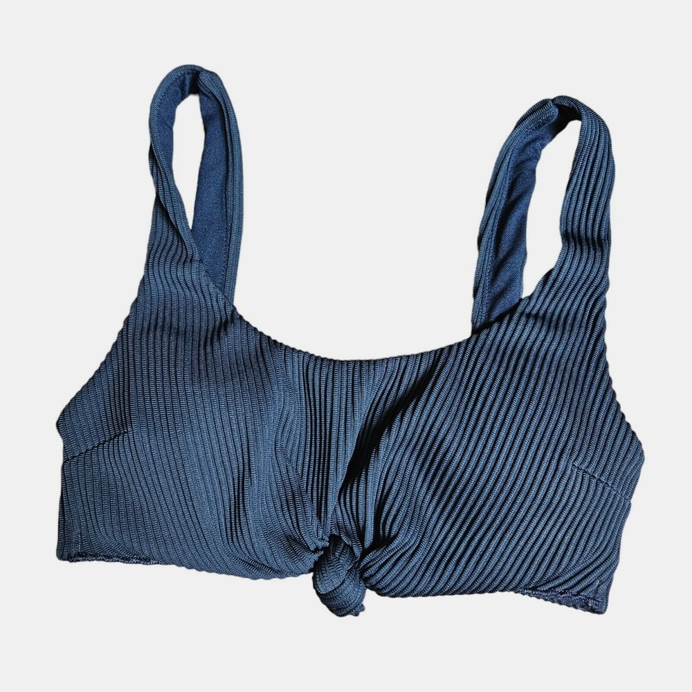 Hollister Swim Be The Sunshine Bralette Bikini Top Womens Blue Size XS NWT